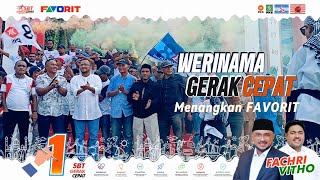 Masyarakat Werinama tumpah ruah jemput Fachri Alkatiri  FAVORIT [upl. by Yenahpets533]