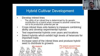 Breeding cross pollinated crops [upl. by Neill]