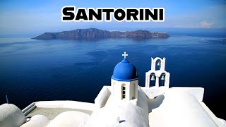 SANTORINI  Ancient Ruins Epic Views and Greek Food [upl. by Aminta]