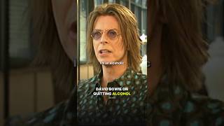 David Bowie on Quitting ALCOHOL [upl. by Einned699]