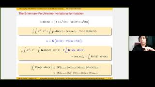 Fullymixed formulation for doublediffusive convection syst based on BrinkmanForchheimer eq [upl. by Llevad]