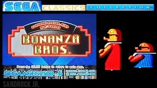 Sega Classics Collection  The Bonanza Brothers Sony PlayStation 2 [upl. by Gruchot]