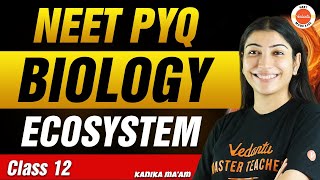 NEET PYQs for Ecosystem  Class 12 Biology  NEET 2024 [upl. by Adieno]