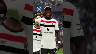 Marcus Rashfords Unsavable Free Kick v West Ham at the London Stadium On easportsfc25 [upl. by Nnaegroeg]