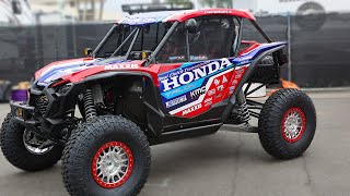 Unveiling Hondas New Desert Racing Talon SXS [upl. by Rehpotsirh]