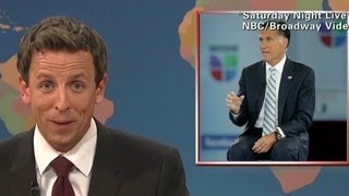 SNL spoofs undecided voters Romney [upl. by Hallutama]