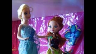 Monster High Meets Elsa and Anna from FROZEN [upl. by Giavani]