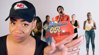 Pop The Balloon or Find Love Kansas City Edition Reaction Online Dating Show [upl. by Kristel]