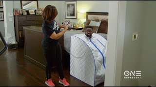 Warryn Campbell Sweats Off Some Weight For The Video Shoot For His Duet With Erica Campbell [upl. by Sutelc]