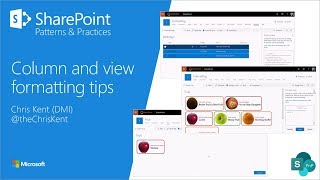 Community Demo  SharePoint column and view formatting tips multiple [upl. by Ribble]