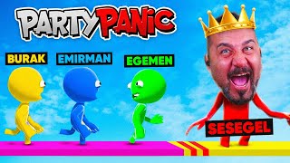 EGEMEN KAAN YA HÄ°LE AÃ‡TI YA DA TROLL YAPTI  4 KÄ°ÅÄ° PARTY PANÄ°C OYNUYORUZ [upl. by Ocirled693]