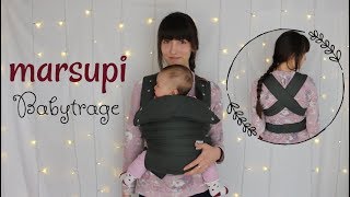 MARSUPI BABYTRAGE  Anleitung amp Review [upl. by Retrak973]