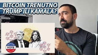 BITCOIN TRENUTNA SITUACIJA  TRUMP ILI KAMALA ZA KRIPTO [upl. by Elyc]