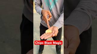 Rubber Band Chips Blast Magic Trick magic shorts [upl. by Alan818]