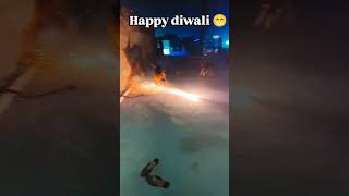 Happy Diwali funny dog  Diwali memes rocketfire 😂 shorts [upl. by Dardani978]