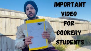 Important video for cookery studentswork base trainingstudy commercial cookery [upl. by Deragon852]