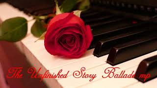 Pop piano music  the unfinished story ballade mp instrumental song [upl. by Ymme]