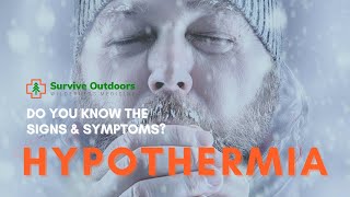 Hypothermia SIGNS and SYMPTOMS [upl. by Darrel]