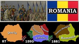 History of Romania since 350 BC  Every Year [upl. by Otrebcire]