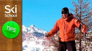 Snowplough Problems amp Solutions  How to Ski Beginner Lesson [upl. by Inaluahek]