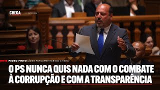 O PS nunca quis nada com o combate à corrupção e com a transparência [upl. by Dami263]