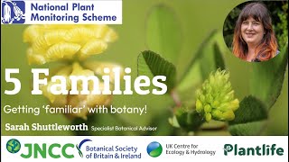 Becoming familiar with botany  exploring five plant families Webinar Recording [upl. by Kirst]