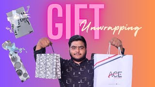 Gifts open kr diay 🎁  1st year ka result 😅  rehanvlogs subscribe trending [upl. by Chor]