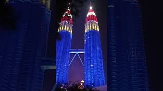 happy new year 2023 klcc tower in malaysia [upl. by Belicia913]