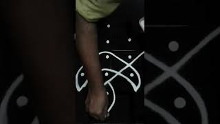 5 dots seq 70shortskolamsathiya rangoli [upl. by Ennaus]