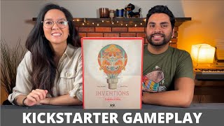 Inventions Evolution of Ideas  Kickstarter Playthrough amp Review [upl. by Garvey]