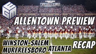 2024 DCI Recap Murfreesboro Atlanta amp WinstonSalem • Allentown Preview [upl. by Kinny]