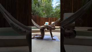 Cat Cow is one of my favorite movements What’s yours pilates yoga workout fitness travel [upl. by Madden989]