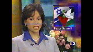 WCBSTV Noon newscast  August 2000 [upl. by Ahsinuq]