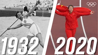 88 Years later 🤯  Womens Javelin Then and Now [upl. by Carson]