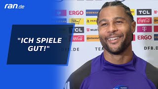 DFBComeback Gnabry direkt in der Startelf [upl. by Law259]