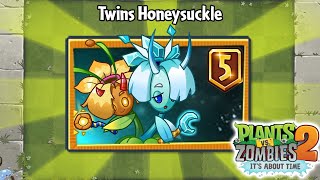 Gemelas Lunisolar Nivel Maximo  Twins Honeysuckle Gameplay Oficial  PvZ 2 Chino [upl. by Watkins]