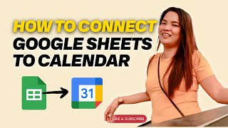 How to Connect Google Sheets to Google Calendar  Automate Calendar Scheduling [upl. by Matthaus821]