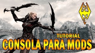 Skyrim  Mejores Mods  Como usar la consola de Skyrim  Tutorial  Guia [upl. by Blakelee452]