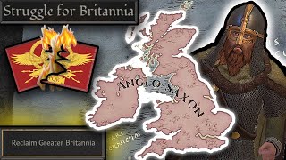 I tried to historically conquer BRITAIN as the ANGLOSAXONS [upl. by Ecniv357]