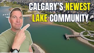 New Communities in Calgary  Full Tour of Mahogany [upl. by Griffis]