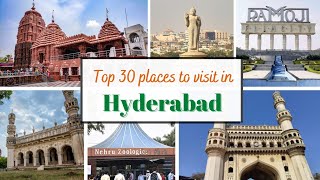 Hyderabad Tourist Places  Best places to visit in Hyderabad  top 10 places to visit in Hyderabad [upl. by Bethena772]