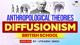 British school  Diffusionism  Anthropology Theories  Optional  UPSC  StudyIQ [upl. by Teddy]