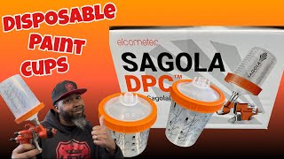 Unboxing the Sagola Disposable Paint Cup system [upl. by Enneirb]