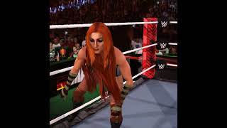 Becky Lynch WM34 by 2kwrestling  Showcase shorts wwe2k24 wwe biancabelair beckylynch [upl. by Beatriz]