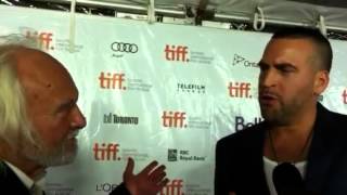 Kenneth Welsh and Dax Ravina at TIFF 2013 What makes a good tagteam [upl. by Annaid547]