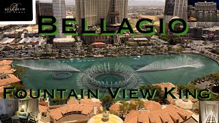 The Remodeled Bellagio Las Vegas Rooms are 🔥 Fountain View King Room Tour 2022 [upl. by Reginald]