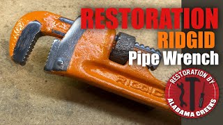 RIDGID Pipe Wrench Restoration [upl. by Assirrec]