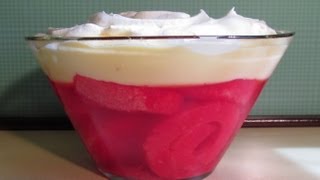 Mums Trifle Recipe from the 1970s [upl. by Delcine]