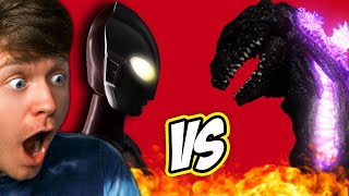 SHIN GODZILLA vs SHIN ULTRAMAN Amazing [upl. by Nancey]