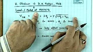 46 Level 1 model of MOSFET I [upl. by Aneehsirk]